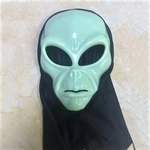 Fluoreszkáló ufó álarc