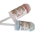 Babaváró party push - pop szóró ( rózsaszín, kék konfettivel )