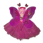 Farsangi szett 4 részes ( pink, rózsaszín, kék)