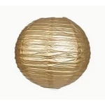 Arany-ezüst gömb lampion 20 cm