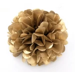 Arany, ezüst papír pom-pom 30 cm 