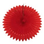 Egyszínű tárcsás lampion 30 cm
