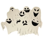 Színes halloween füzér