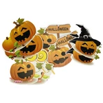 Színes halloween füzér