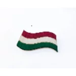Nemzeti kitűző ( fém ) 3 x 1,2 cm / MÁR ELŐRENDELHETŐ!