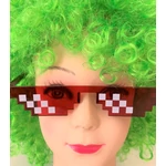 Pixeles szemüveg ( fekete, rózsaszín, kék )