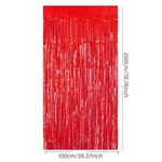 Party függöny dekoráció 100x200 cm