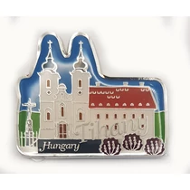 Fém mágnes kártyán ( Tihanyi Apátság )