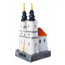 Hűtőmágnes nagy poliszton ( Tihanyi Apátság, 4D épület )