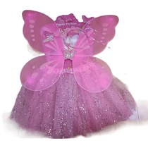 Farsangi szett 4 részes ( pink, rózsaszín, kék)