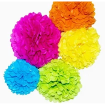 Pom-pom lampion 30 cm ( RENDELHETŐ! Várható érkezés: június közepe.)