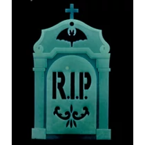 Fluoreszkáló R.I.P.dísz