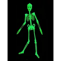 Fluoreszkáló csontváz 90 cm