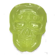 Fluoreszkáló koponya kínáló tál / MÁR ELŐRENDELHETŐ!