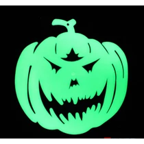 Fluoreszkáló tök dísz