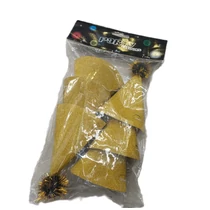 Mini glitteres kalap 6db/cs.