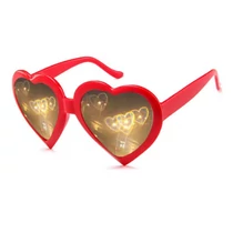 3D-s szíves szemüveg (3 szín vegyesen)