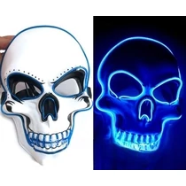 LED-es világító koponya  ( az elem NEM tartozék )