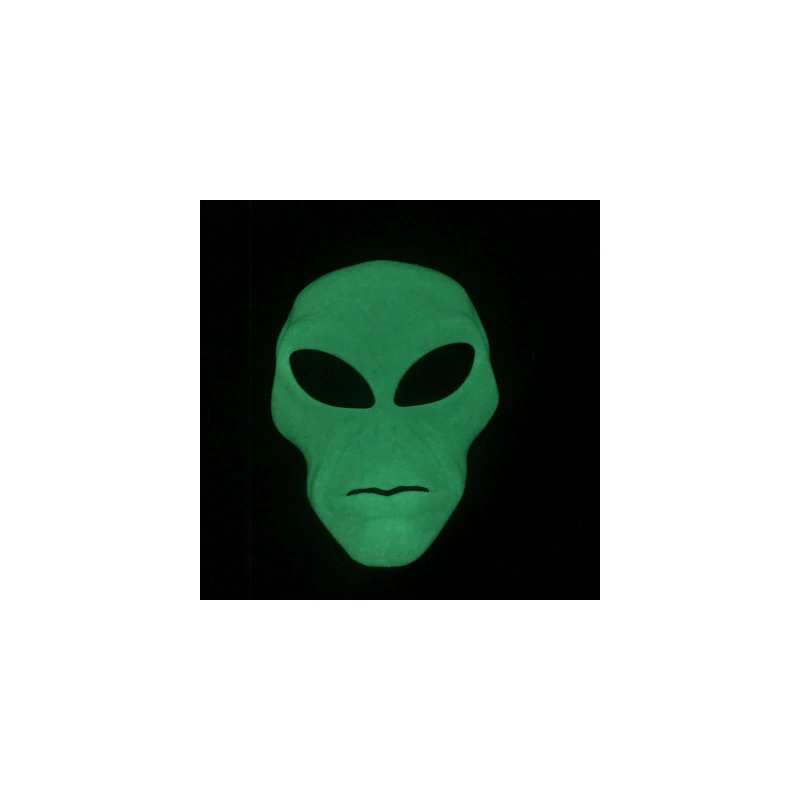 Fluoreszkáló ufó álarc