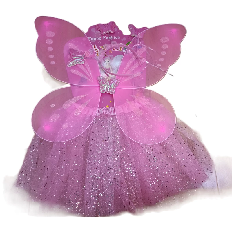 Farsangi szett 4 részes ( pink, rózsaszín, kék)