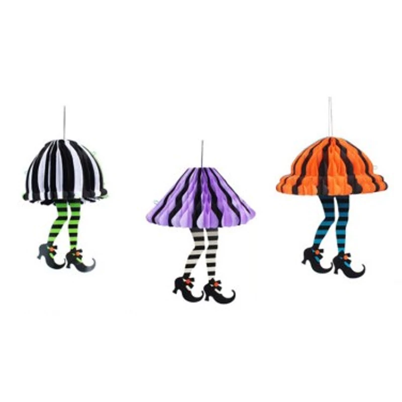 Boszorkány láb lampion  ( 20 cm x 35 cm )