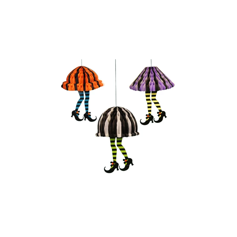 Boszorkány láb lampion  ( 20 cm x 35 cm )