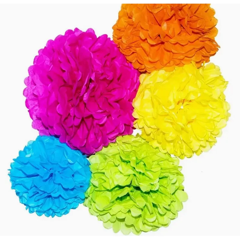 Pom-pom lampion 30 cm ( RENDELHETŐ! Várható érkezés: június közepe.)