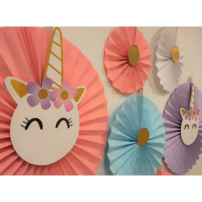 Lampion szett unikornis (8 db/ cs)