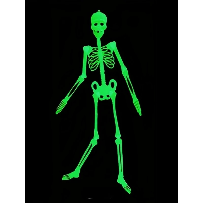 Fluoreszkáló csontváz 90 cm