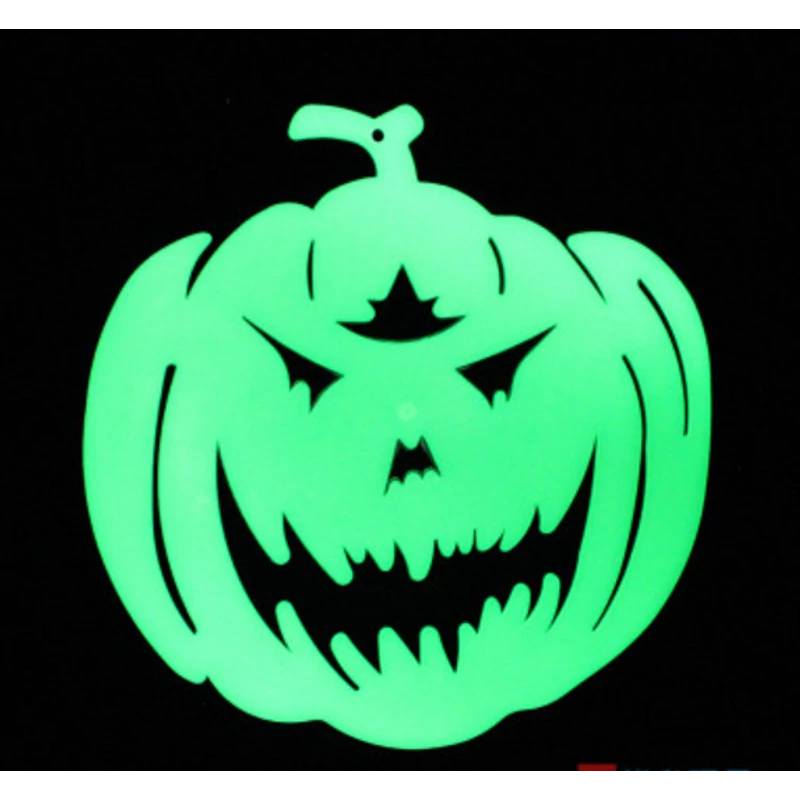 Fluoreszkáló tök dísz