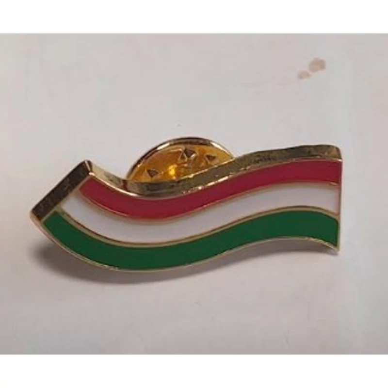 Nemzeti kitűző ( fém ) 3 x 1,2 cm / MÁR ELŐRENDELHETŐ!