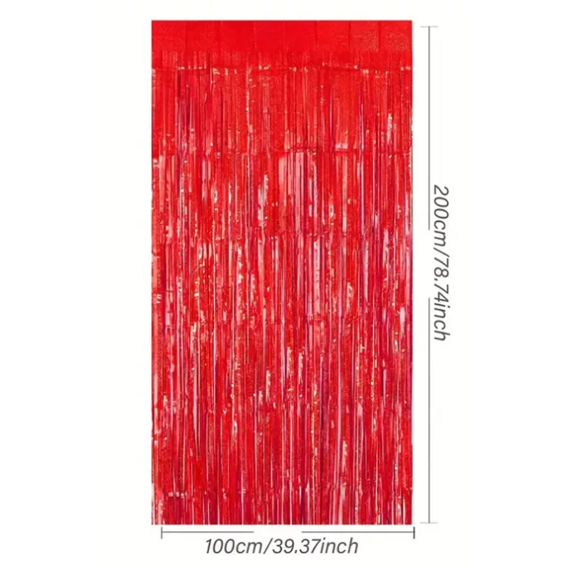 Party függöny dekoráció 100x200 cm