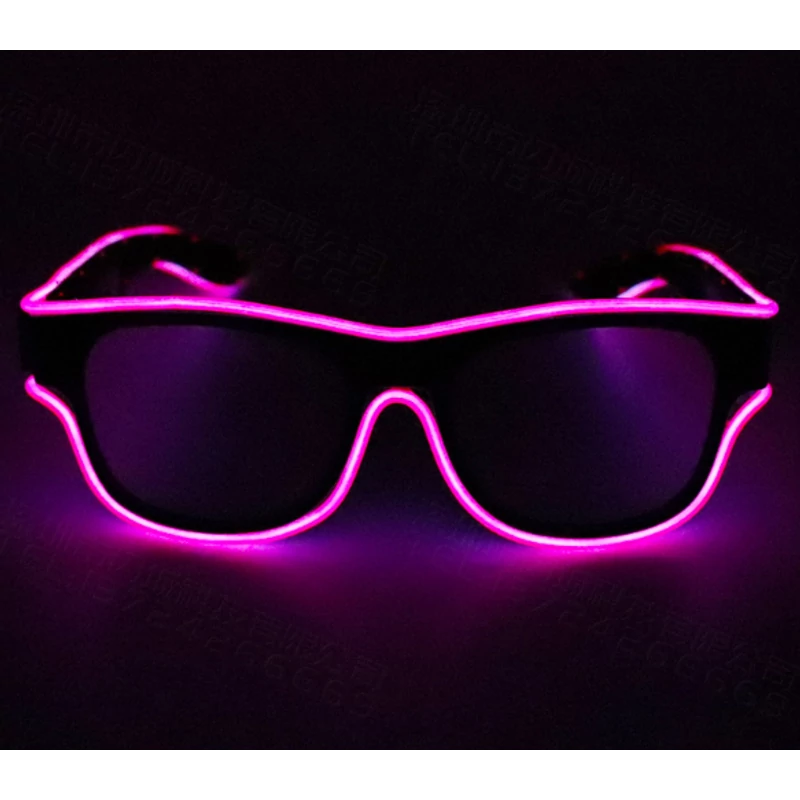 LED-es világító szemüveg ( az elem NEM  tartozék ) vegyes színekben